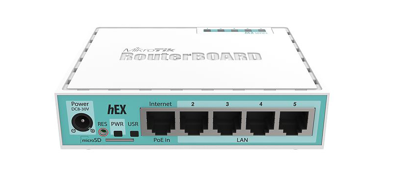 Mikrotik Router BOARD hex5 Ports Router Gigabit PoE - RB750Gr3